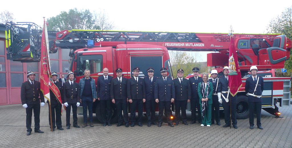 Feierliche Weihe Der Neuen Drehleiter - Freiwillige Feuerwehr Mutlangen